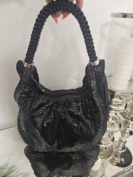 sam +kate park avenue Handbags - Y2k Era Park Avenue Sam +Kate Black Textured Hobo Bag